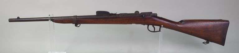Dutch Beaumont Vitali 1871 11x52mmR Bolt Action Rifle SN# B737, Barrel Marked 1876, Butt Plate Marked 1893/ 52, No Mag image