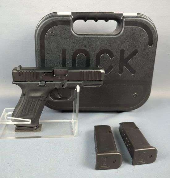 Austria Glock 23 Gen 5 .40 S&W Pistol SN# CECB629, 3 Total Mags, Extra Grips, Speed Loader, Paperwork , In Hard Case image