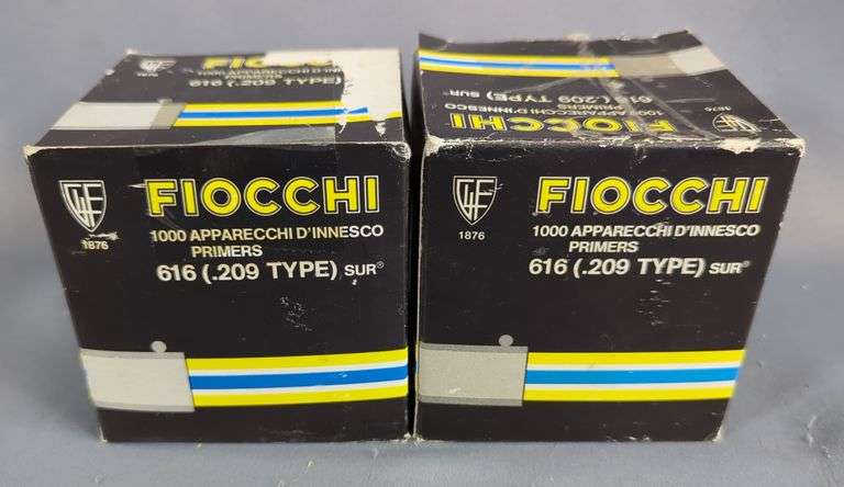 Fiocchi Shotgun Primers No. 209, Approx Qty 1900, Local Pickup Only image