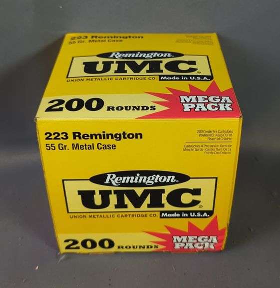 Remington UMC .223 Rem Ammo, Approx 200 Rds, Local Pickup Only image