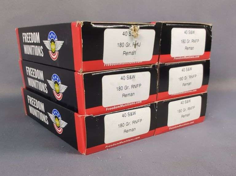 Freedom Munitions 40 S&W Ammo, Local Pickup Only image