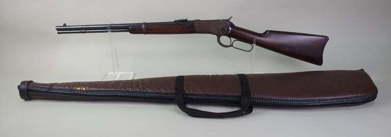 Winchester 1892 .32 WCF Lever Action Rifle SN# 712438, Saddle Rings, In Soft Case image
