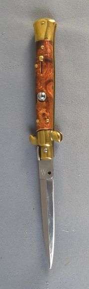 AB Stiletto Automatic Switchblade With 4" Blade image
