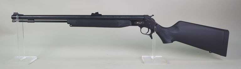 BPI-Connecticut Valley Arms Wolf Magnum .50 Cal Top Break Black Powder Rifle SN# 61-13-020692-07, 1:28 Twist, Fiber Optic Sights, image