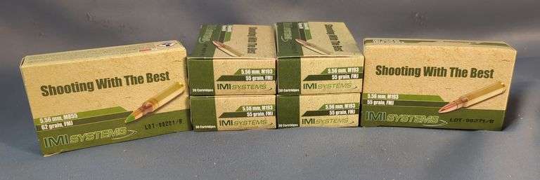 IMI Systems 5.56mm M193 Ammo, Approx 180 Rds, Local Pickup Only image