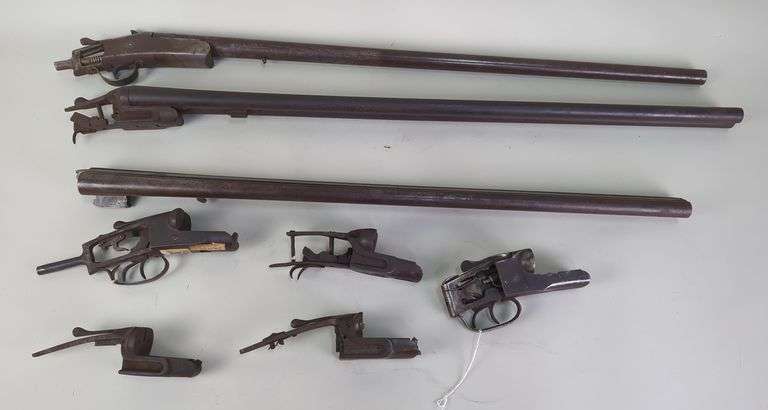 12 ga Shotgun Receivers, Qty 7, See Description For Details image