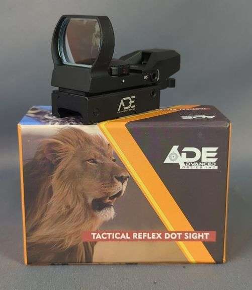 ADE Tactical Reflex Dot Sight With Instructions, In Box image