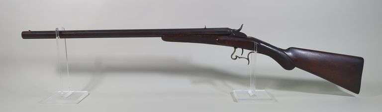 Belgian Flobert Unknown Cal Rifle SN# 47, Loose Trigger Guard, Wall Hanger image