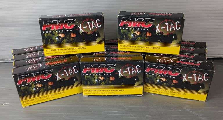 PMC X-TAC Centerfire 5.56 NATO Rifle Cartridges, Approx 280 Rds, Local Pick Up Only image