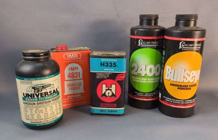 Hodgdon, IMR, And Alliant Powder, Approx 3lb 9oz Total Weight Including Containers, See Description For Details, Local Pickup Only image