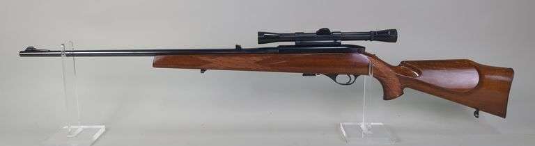 Weatherby Mark XXII .22 LR Rifle SN# 05987, Weaver C4 Scope image