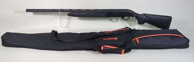 Beretta A300 Outlander 12 ga Shotgun SN# RU052246, Unfired, 28" Bbl, For 2-3/4" Or 3" Shells, Chokes, Butt Extender, Shell Bag, Paperwork, In Beretta Soft Case image