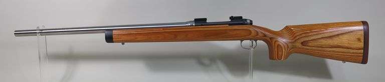 Savage 12 22-250 Cal Rifle SN# F844054, New EABCO Barrel And Timney Trigger, Nutmeg Laminate image