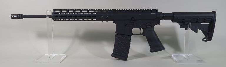 New Frontier Armory LW-15 .556 Nato Rifle SN# NLV01983, Adjustable Stock, Polymer Lower, 16" Pencil Barrel, Bear Creek Upper image