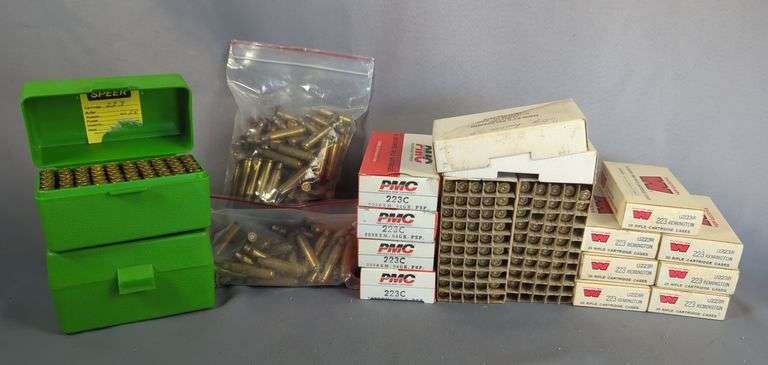 .223 Rem Empty Brass, Approx Qty 460, Some New, Some In Case-Gard Organizers image