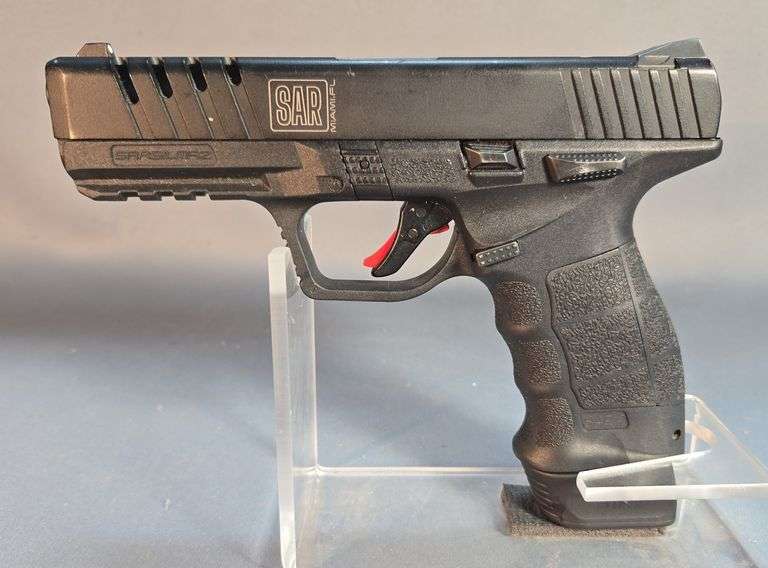 Sarsilmaz/ Sar Sar-9X 9x19 Cal Pistol SN# T1102-24BV04234 image