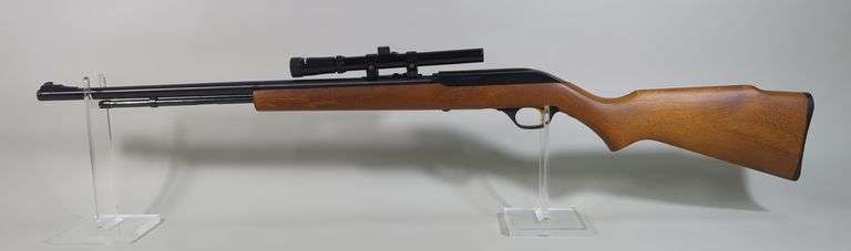 Marlin 60 .22 LR Rifle SN# 03257480, Tasco 4x15 Scope image
