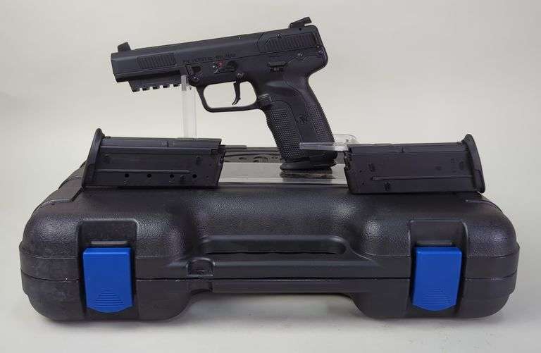 FN Herstal Belgium/ FNH USA Five-seveN 5.7x28  Pistol SN# 386242418, 3 Total Mags, Paperwork, In Hard Case image