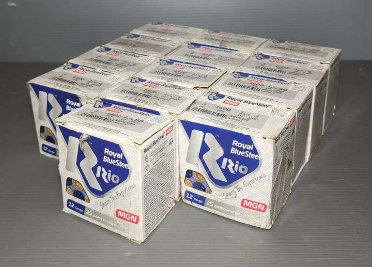 Rio Royal BlueSteel MGN 12 ga Ammo, Approx 325 Rds, Local Pickup Only image