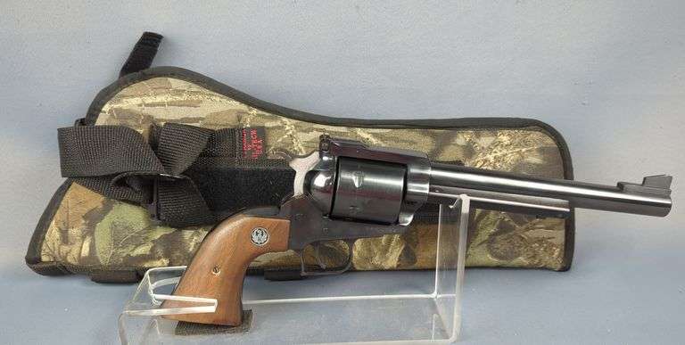 Ruger New Model Super Blackhawk .44 Mag 6-Shot Revolver SN# 84-12124, In Holster image
