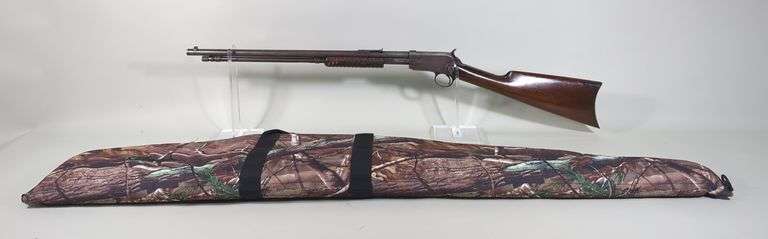 Winchester 1906 Gallery Gun .22 SLLR Pump Action Rifle SN# 563275 B, In Soft Case image
