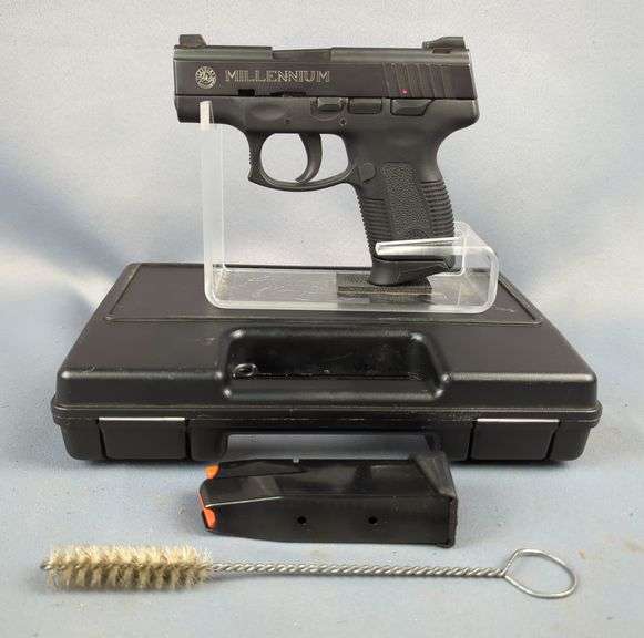 Taurus/ Taurus Int'l Millennium PT140 Pro .40 S&W Pistol SN# SAW56990, 2 Total Mags, In Original Hard Case image