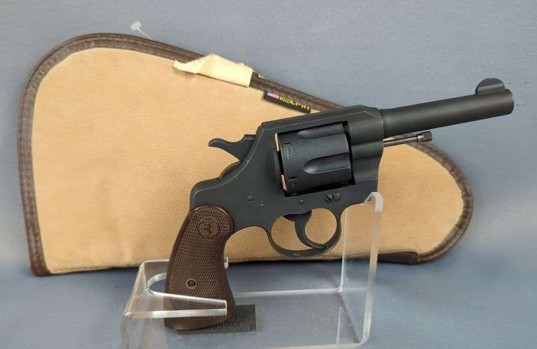 Colt Commando .38 Spl 6-Shot Revolver SN# 40584, Blackout Coating, In Soft Case image