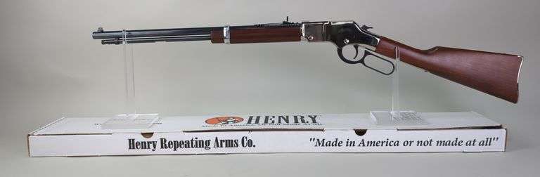 Henry  Silver Boy H004S .22 SLLR Lever Action Rifle SN# SB023432, Receiver Sock, In Non-Original Box image