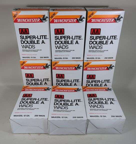 Winchester AA Super-Lite Double A Wads WAA12SL-12 ga, 9 Boxes image