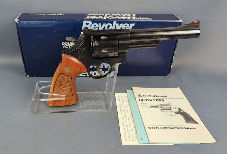 Smith & Wesson 29-3 .44 Mag 6-Shot Revolver SN# AYU2270, Extra Grips, Paperwork, In Box image