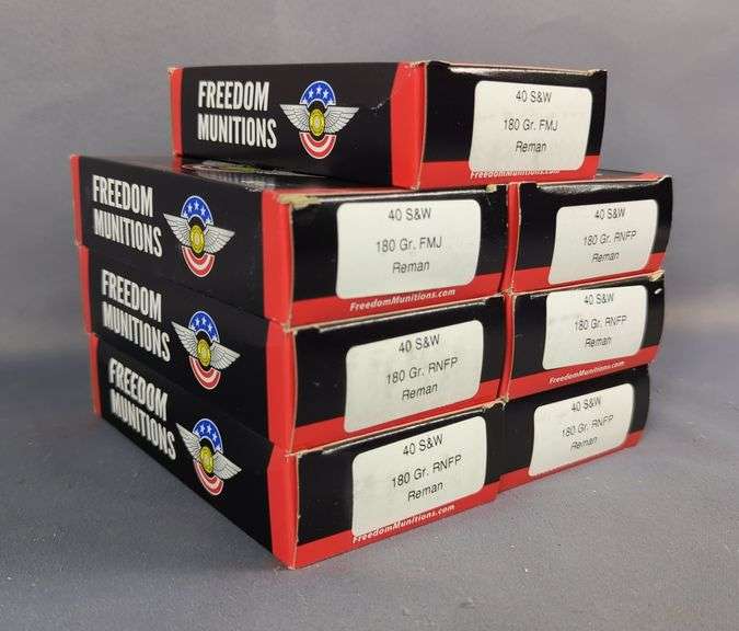 Freedom Munitions 40 S&W Ammunition, Approx 350 Rds,  Local Pickup Only image