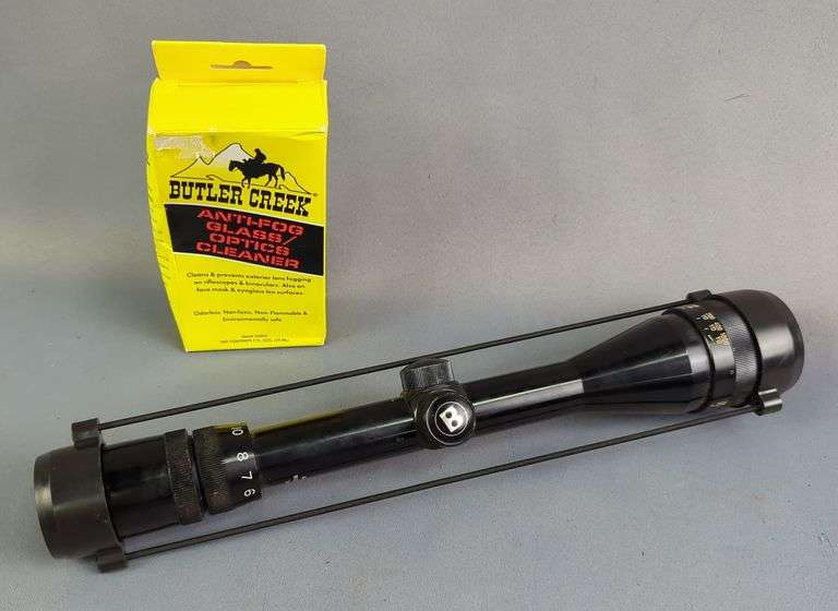 Bushnell Sportview 4-12x40 Scope, Butler Creek Anti Fog Glass Cleaner image