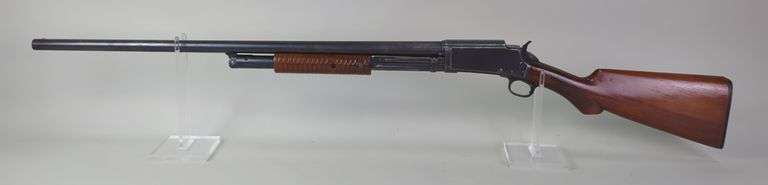 Hibbard, Spencer, Bartlett, & Co. Rev-O-Noc 12 ga Pump Action Shotgun SN# A6089, 30" Bbl, Hammer Pump image