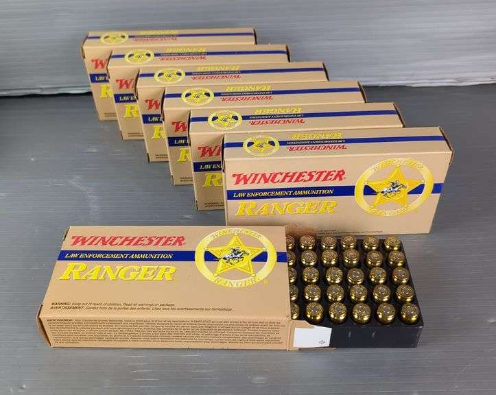 Winchester Ranger 40 S&W Reduced Lead Ammo, Approx 350 Rds, Local Pick Up Only image