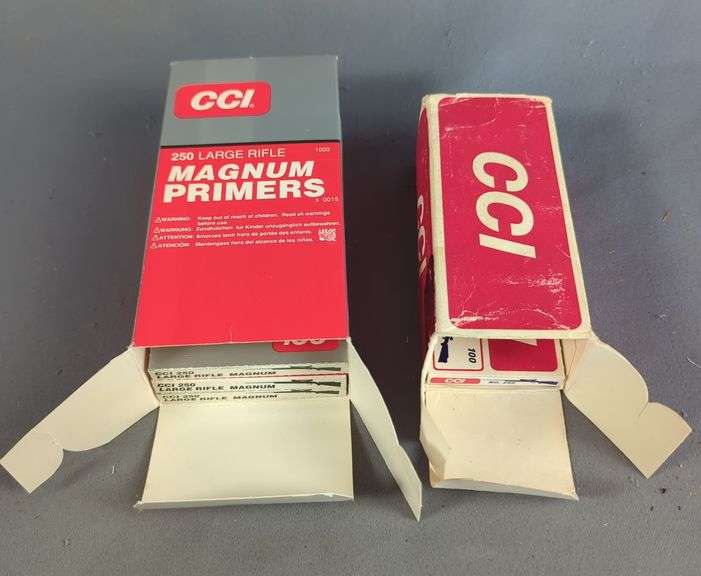 CCI Large Rifle Magnum Primers No. 250, Approx Qty 1400, Local Pickup Only image