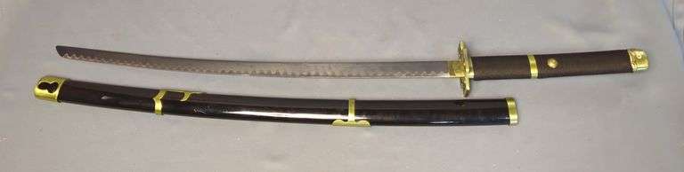 Decorative Katana Sword with Scabbard image