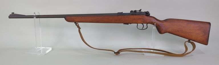 MAS 45 .22 LR Bolt Action Rifle SN# 4525, Leather Sling image