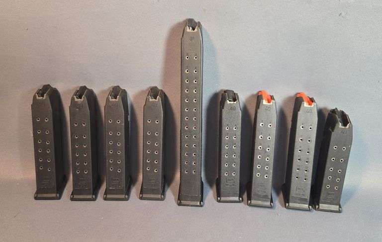 Glock .40 Cal Mags, Qty 9 image