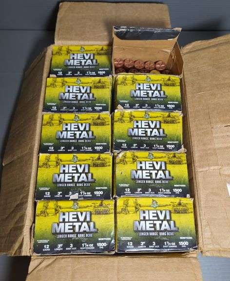 Hevi-Shot Hevi Metal 12 ga Ammo, Approx 240 Rds, Local Pickup Only image