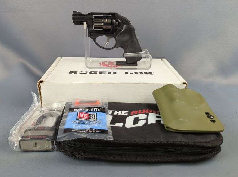 Ruger LCR .22 WMR 6-Shot Revolver SN# 548-97733, Holster, Paperwork, With Soft Case, In Box image