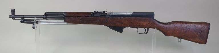 SKS/ I.O. Inc M56 7.62x39 Cal Rifle SN# 56243, Folding Bayonet image