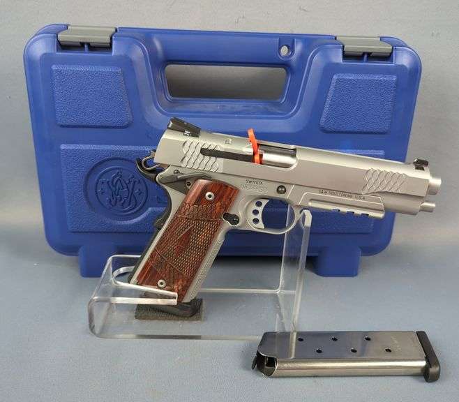 Smith & Wesson SW1911TA .45 Auto Pistol SN# UCS4433, Never Fired, 2 Total Mags, Paperwork, In Original Hard Case image