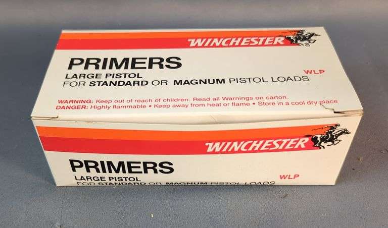 Winchester Large Pistol No. WLP Primers, Approx Qty 1000, Local Pickup Only image