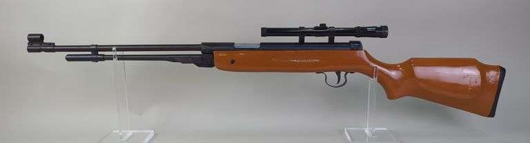 Air Rifle With Daisy 4x15 Scope     SN# Not Found, Unknown Make And Model, image