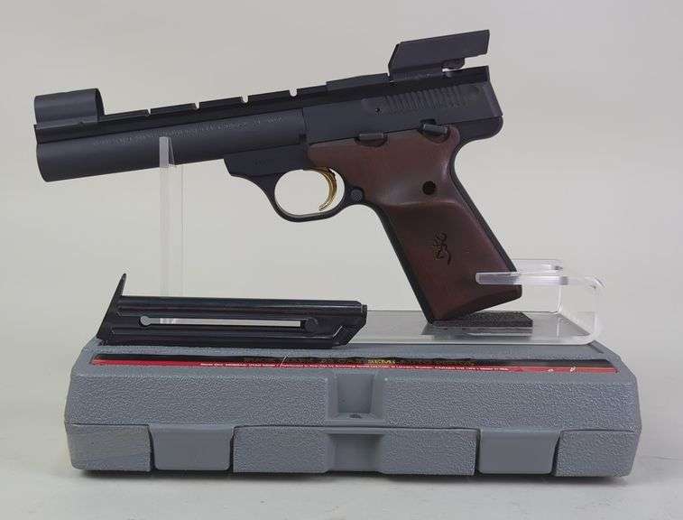 Browning Buck Mark .22 LR  Pistol SN# 655NX15652, 2 Total Mags, Paperwork, In Hard Case image