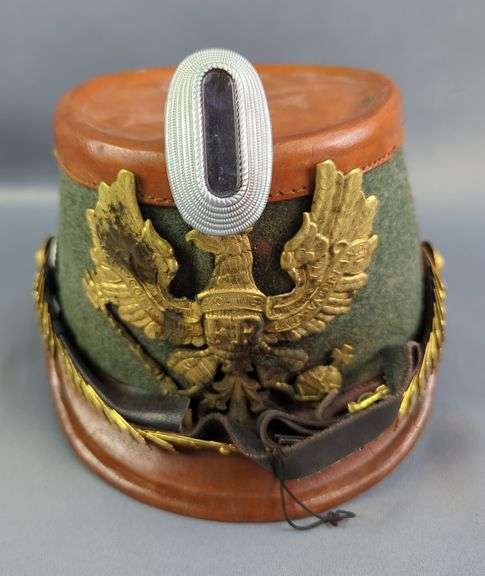 German Military Machine Gun Division Officers Shako Cap image