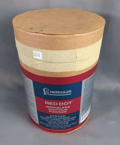 Hercules Red Dot Smokeless Shotgun Powder, Approx 8 lbs, Local Pickup Only image