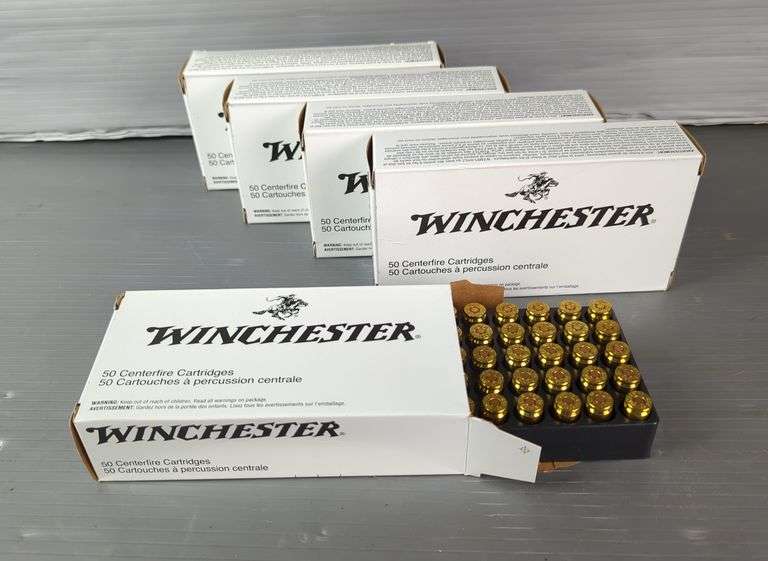 Winchester 40 S&W Centerfire Cartridges, Approx 250 Rds, Local Pick Up Only image