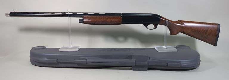 Benelli/ Benelli USA Ultra Light 12 ga Shotgun SN# M719343, For 2-3/4" Or 3" Shells, Brass Trigger, Fiber Optic Bead, Choke Set, Choke Tool, In Hard Case image