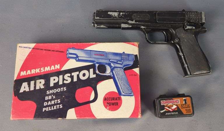 Marksman Repeater .177cal Air Pistol, Includes Box And Copperhead Pellets, Local Pickup Only image
